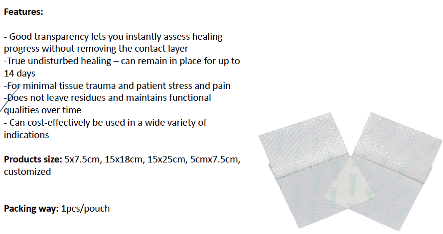 Silicon net dressing