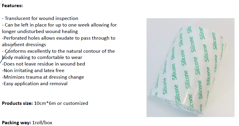 Silicon dresing roll