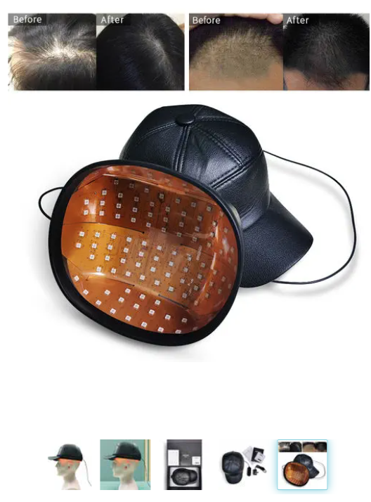 Hair growth phototherapy lamp LED-cap