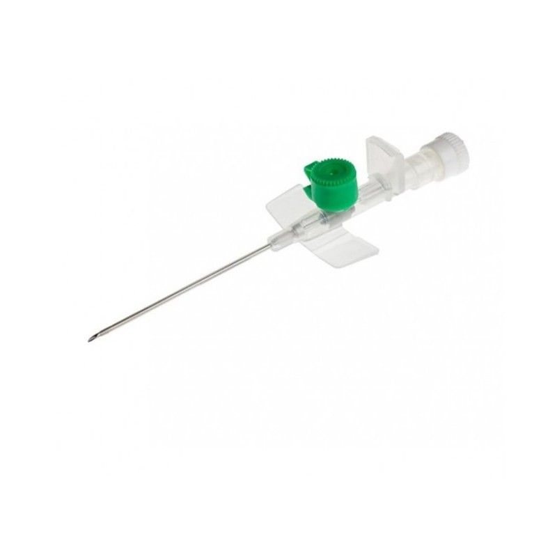 Cannula,With,Port,Green