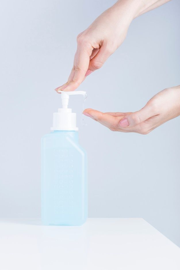 Hands,Sanitizer