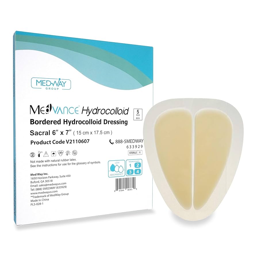 Sacral,Dressing,Hydrocolloid